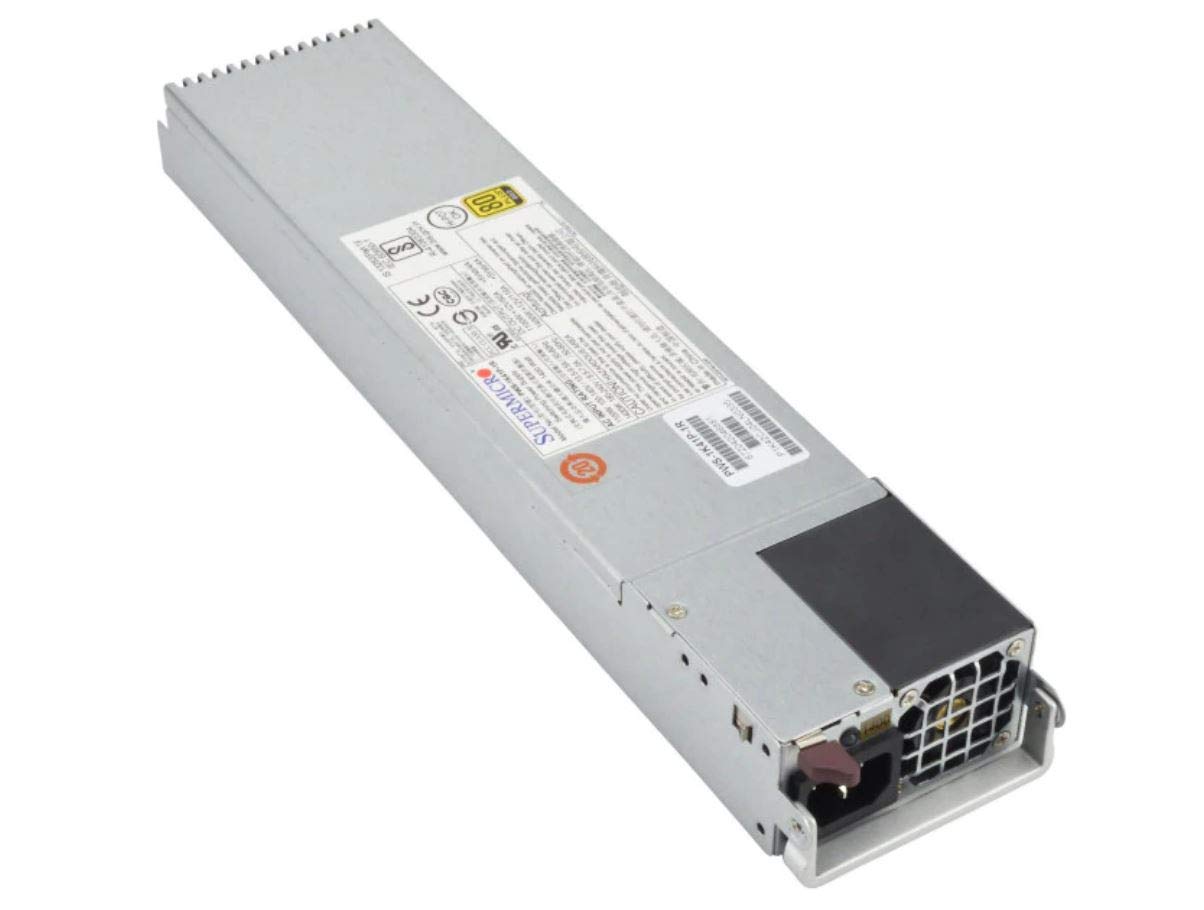 Supermicro PWS 1K41P 1R, 1400W 1U Gold Level Pws with Pm Bus & WX3